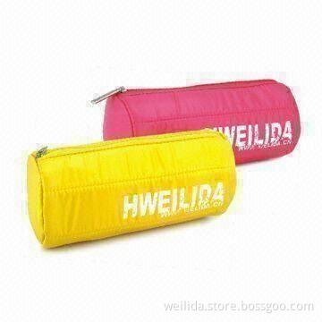 Cosmetic Bags, Made of 50D Polyester, Measures 18 x 8cm and Available in Various Colors
